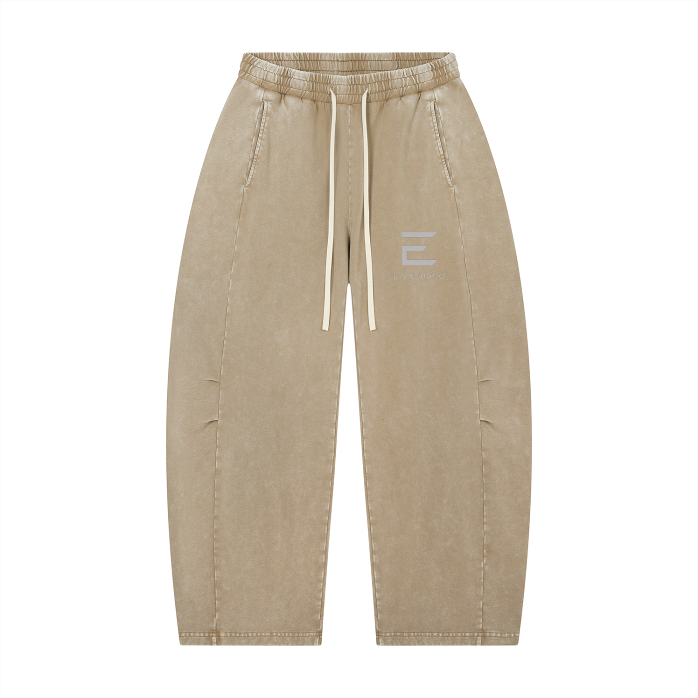 ESCURO Mineral Wash Barrel Pants