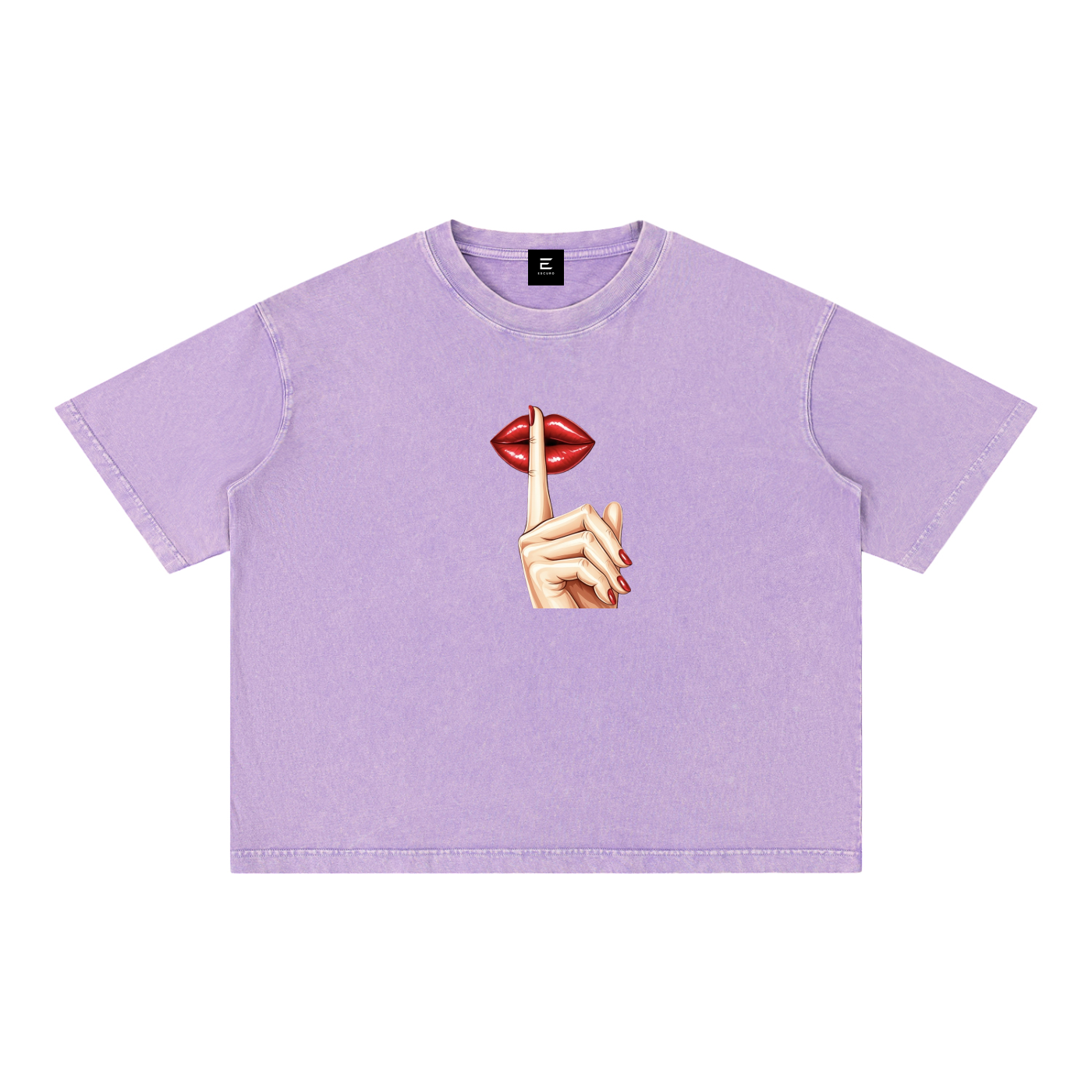 Mineral Wash Boxy Cotton T-Shirt