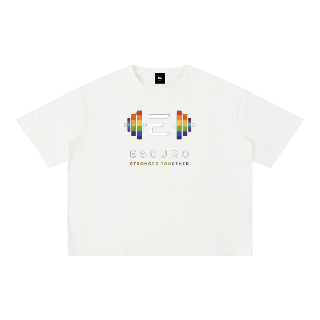 Escuro Mineral Wash Boxy Cotton T-Shirt