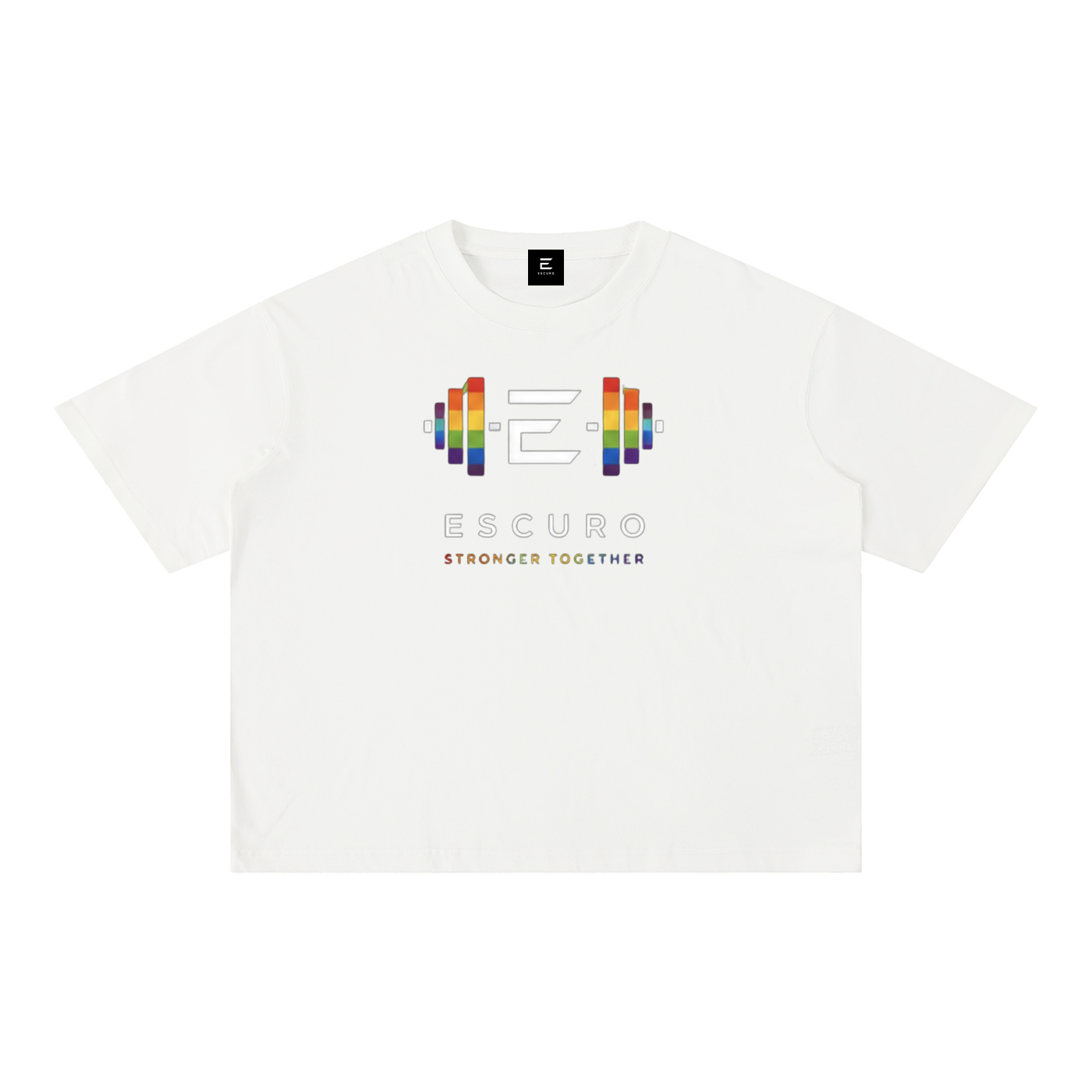 Escuro Mineral Wash Boxy Cotton T-Shirt