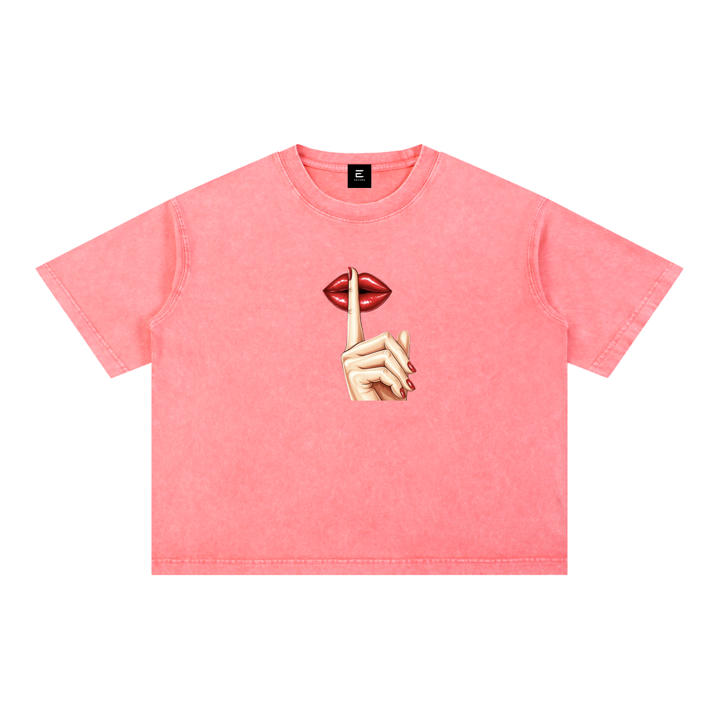 Mineral Wash Boxy Cotton T-Shirt