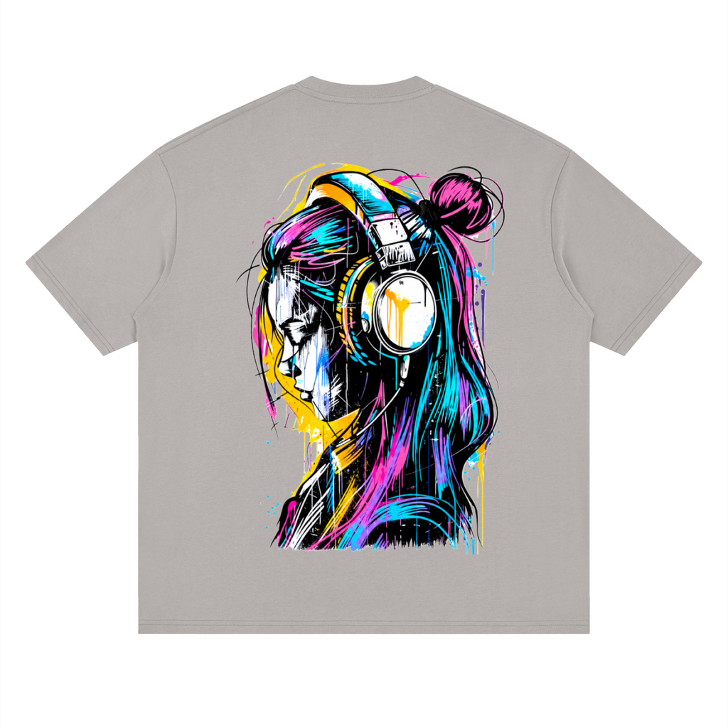 Streetwear Loose Drop Shoulder T-Shirt
