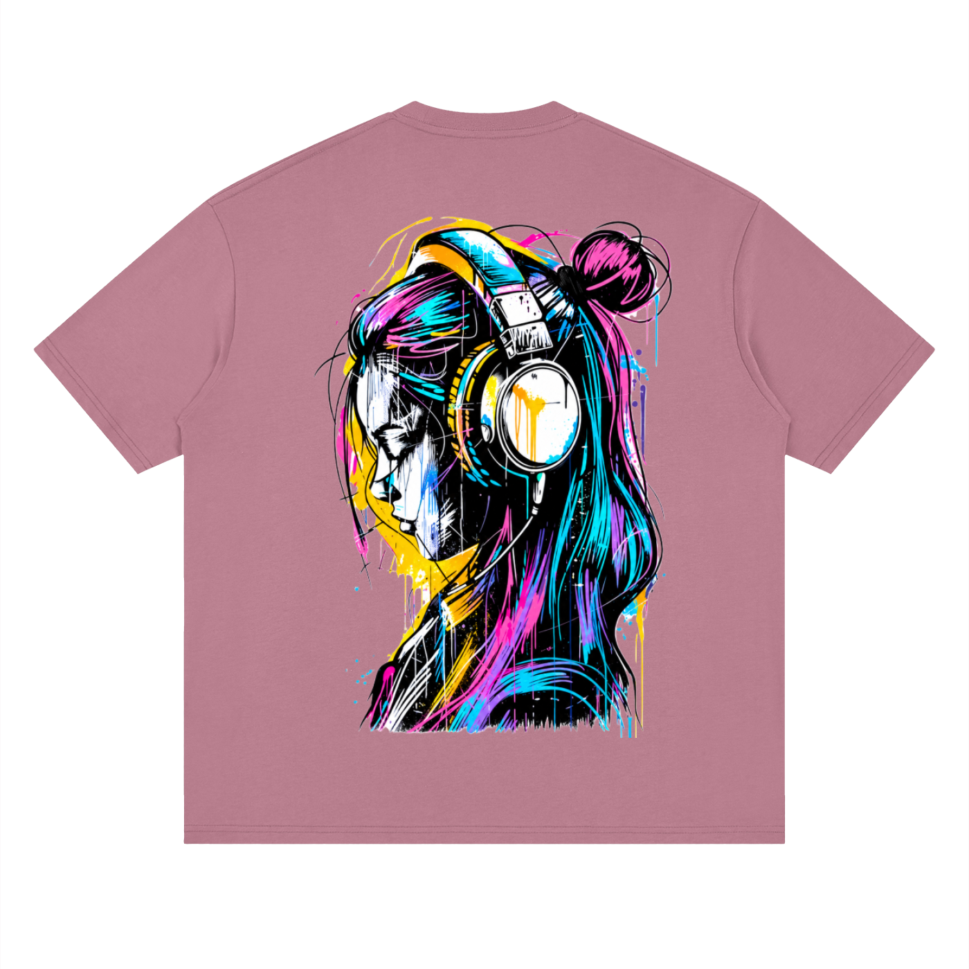 Streetwear Loose Drop Shoulder T-Shirt