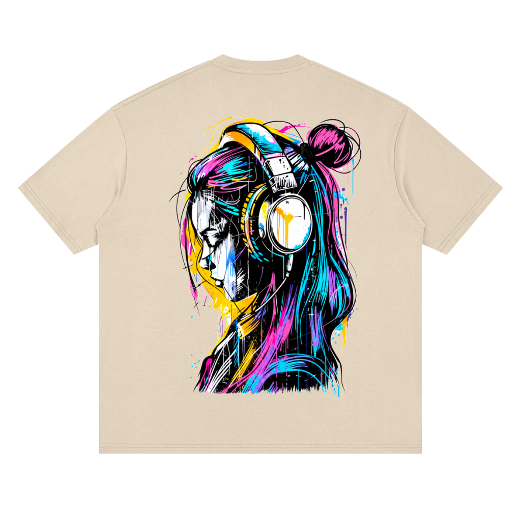 Streetwear Loose Drop Shoulder T-Shirt
