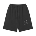 Snow Washed Raw Hem Shorts