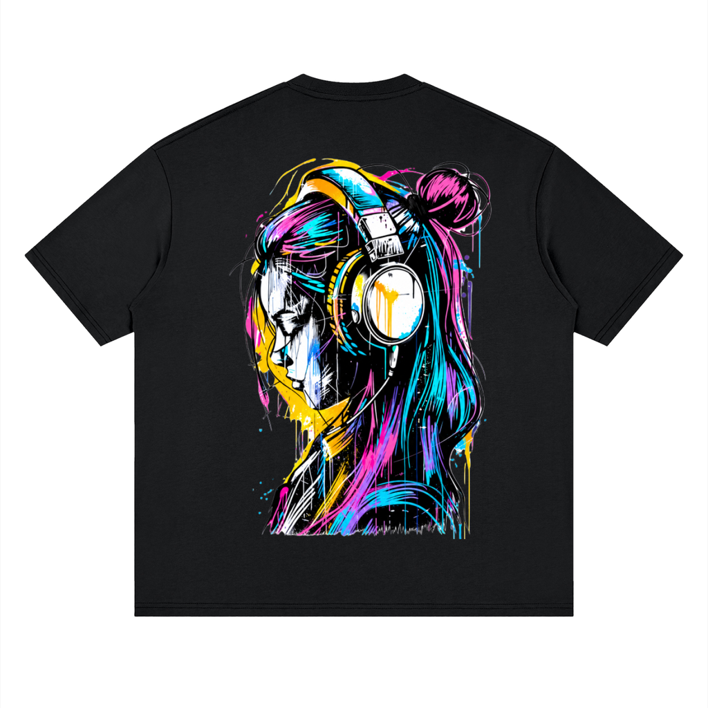 Streetwear Loose Drop Shoulder T-Shirt