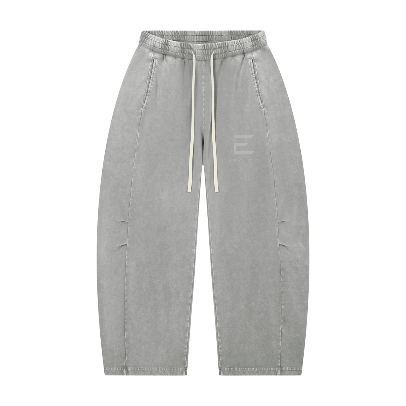 ESCURO Mineral Wash Barrel Pants