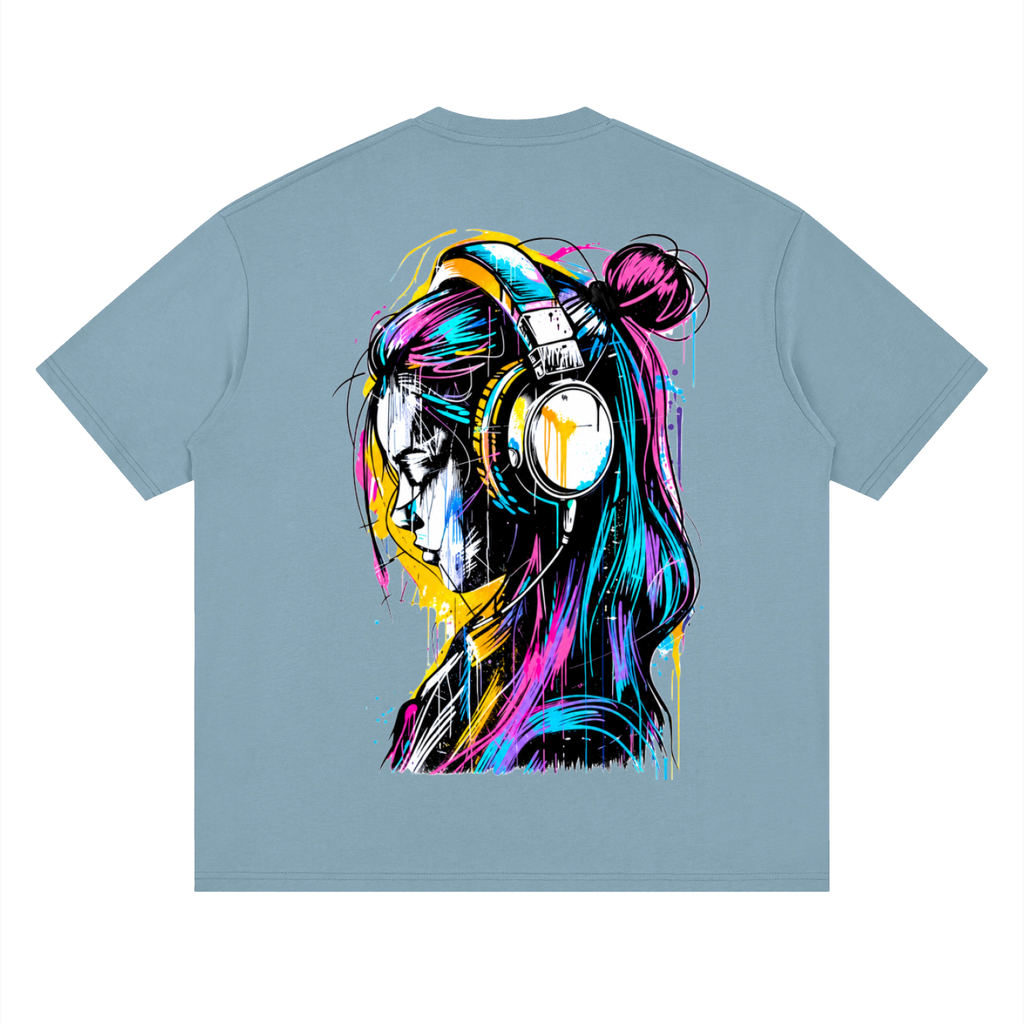 Streetwear Loose Drop Shoulder T-Shirt