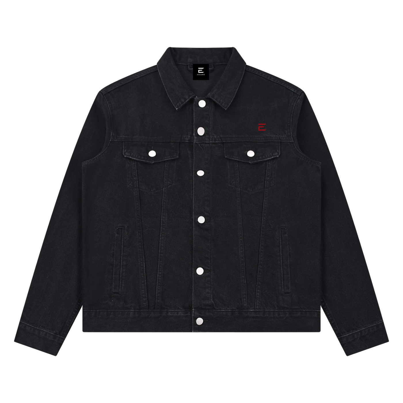 Escuro Unisex Vintage Wash Denim Jacket