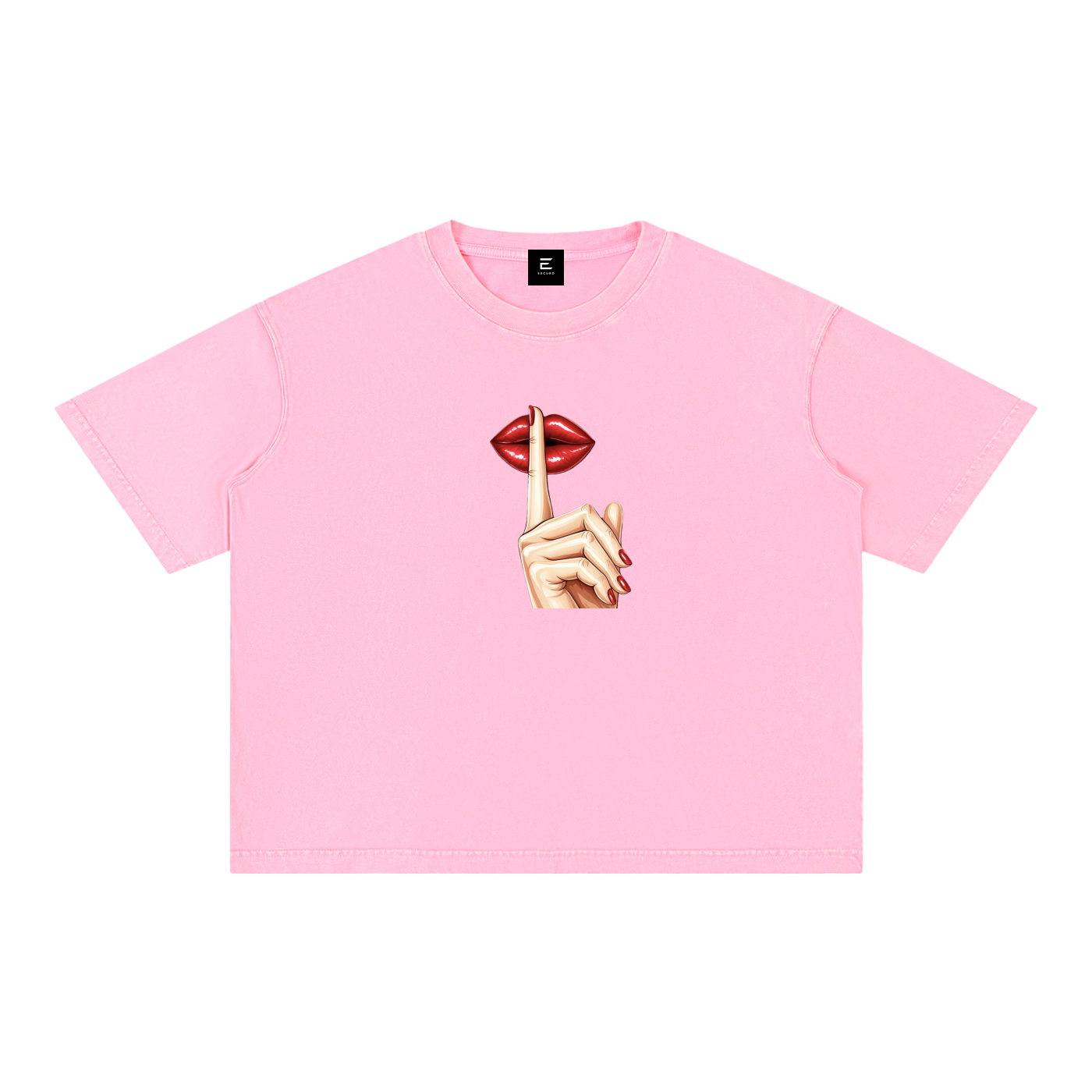 Mineral Wash Boxy Cotton T-Shirt