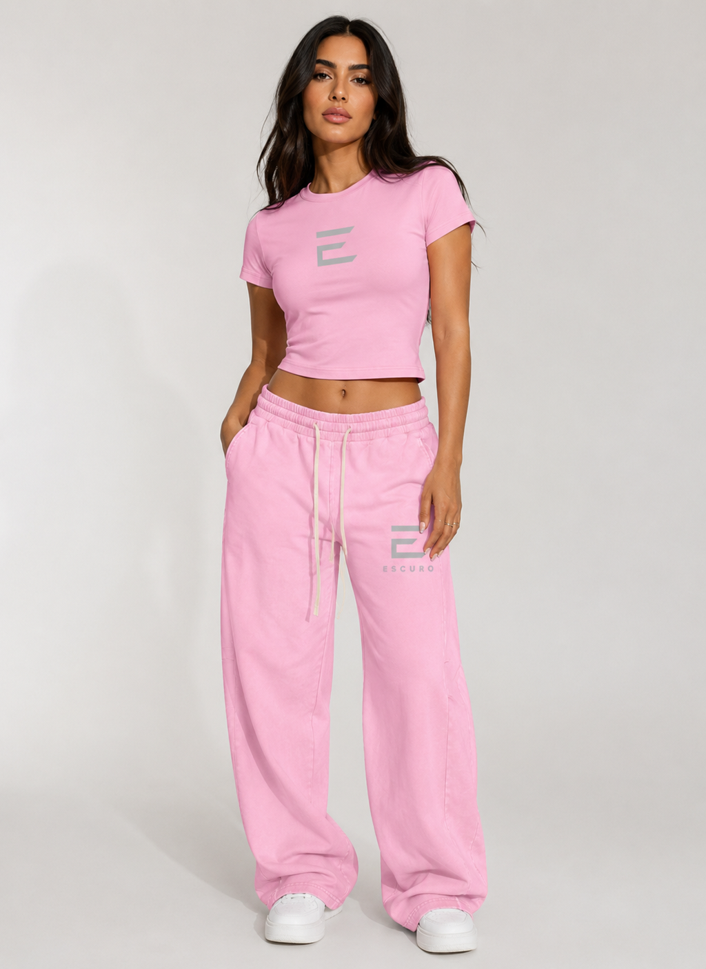ESCURO Mineral Wash Barrel Pants