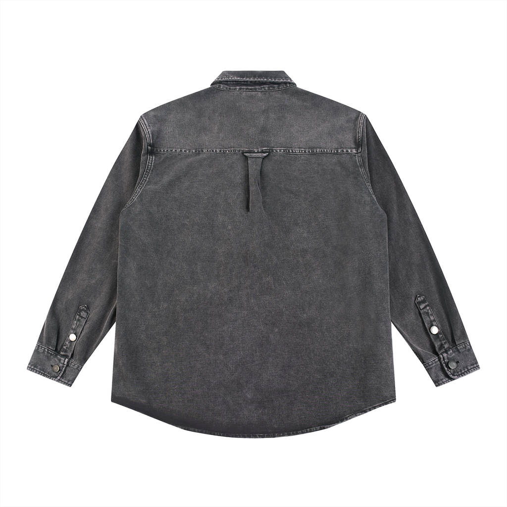 Escuro Denim Vintage Washed Heavyweight Jacket