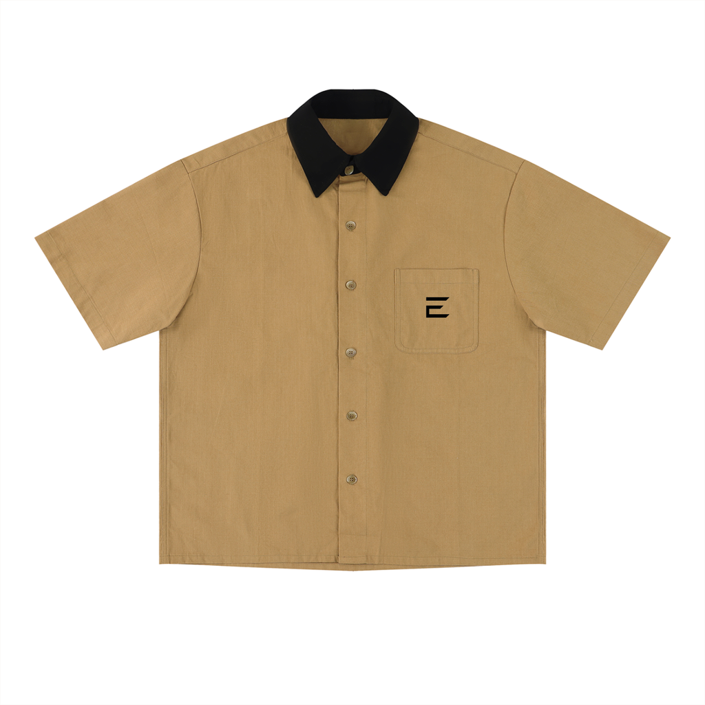 Escuro  Prwmium  Block Short Sleeve Shirt