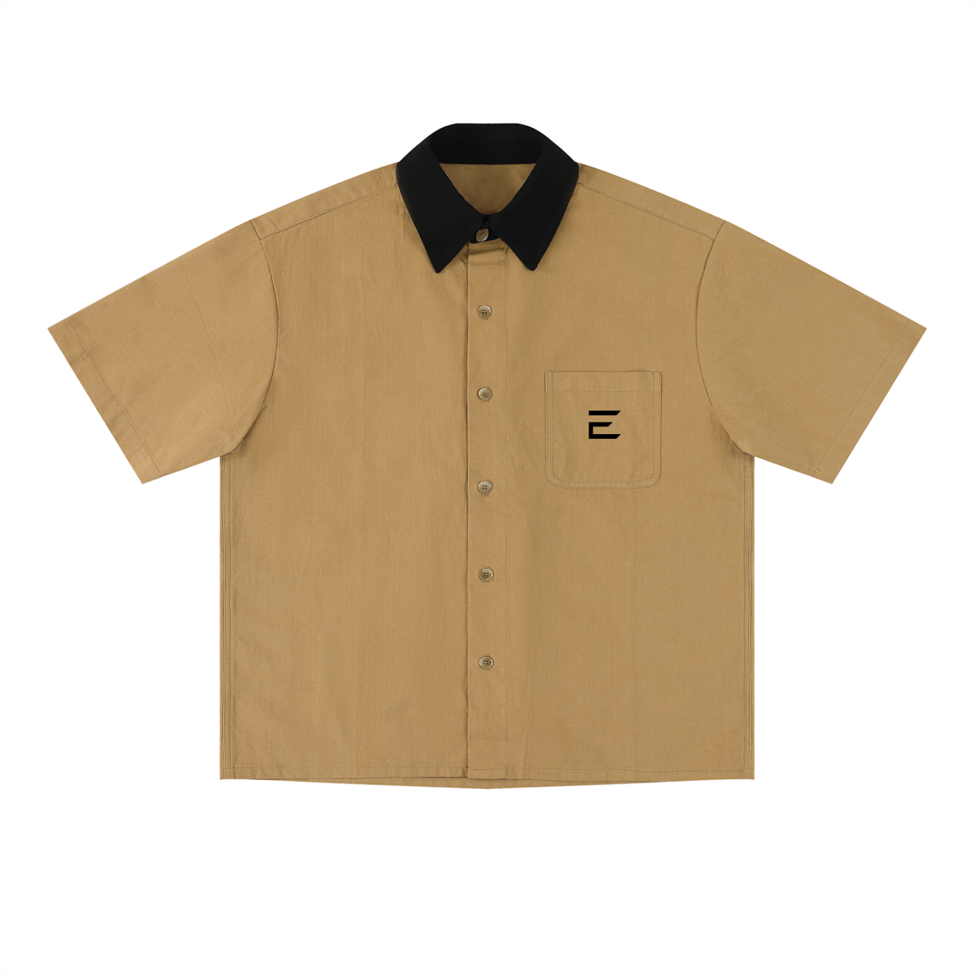 Escuro  Prwmium  Block Short Sleeve Shirt