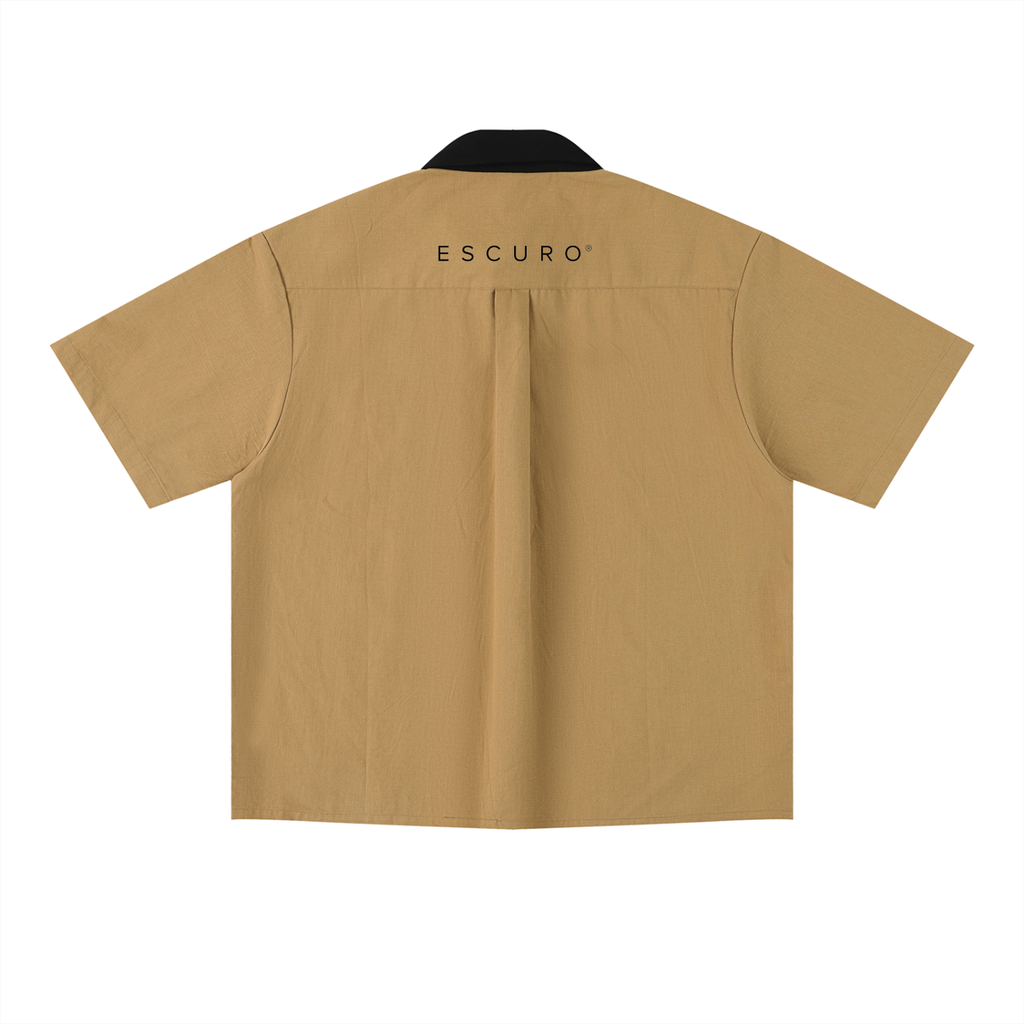 Escuro  Prwmium  Block Short Sleeve Shirt