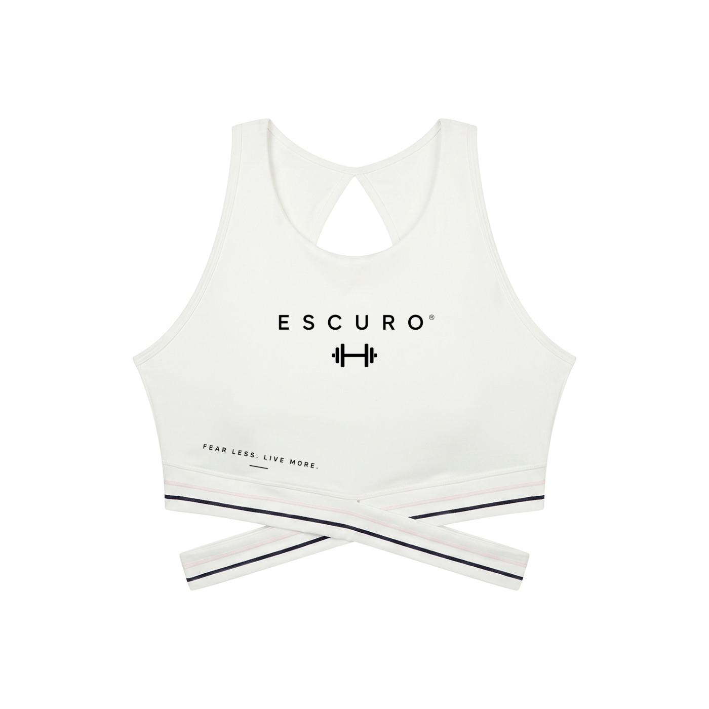 Escuro Women’s Criss-Cross Band Sports Bra