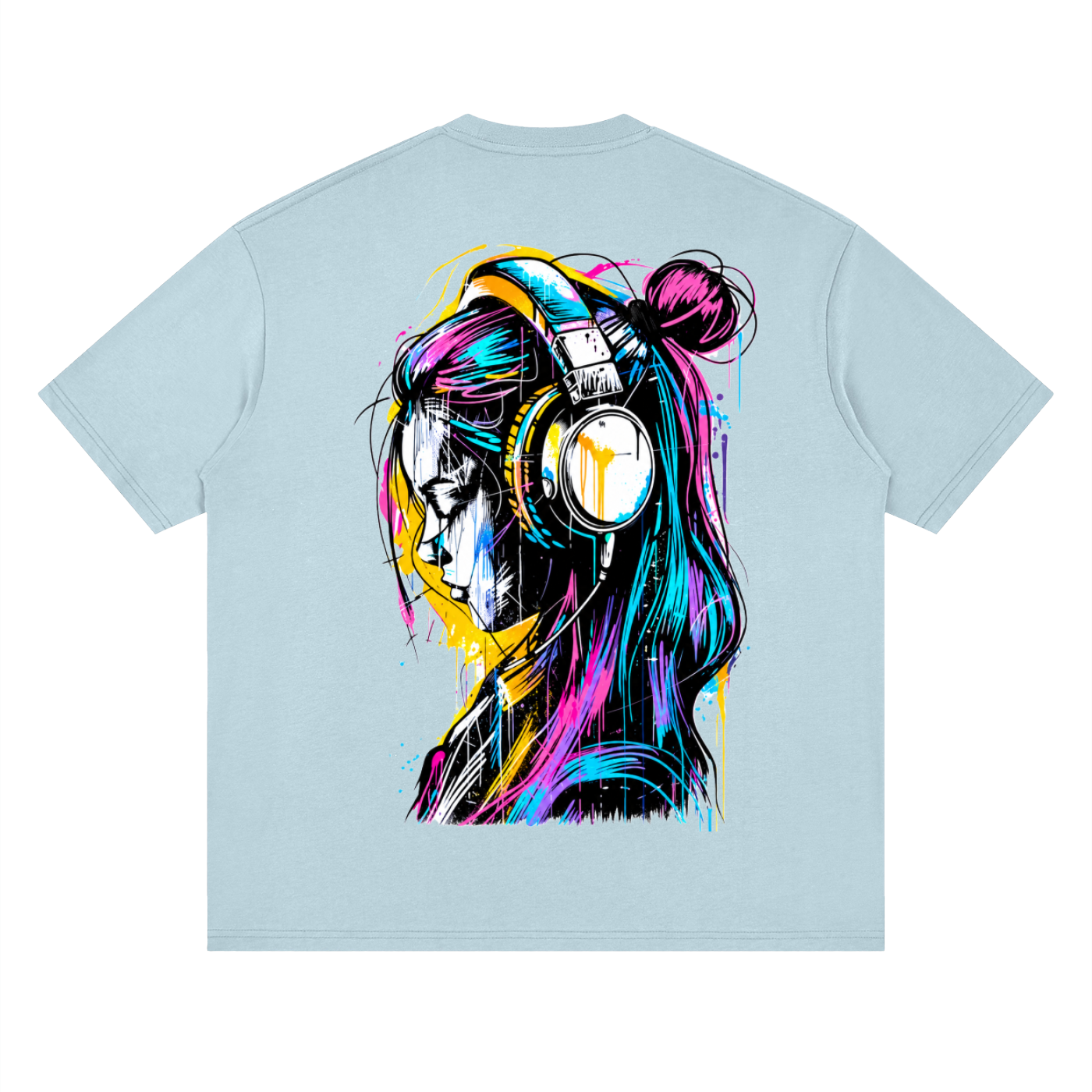 Streetwear Loose Drop Shoulder T-Shirt