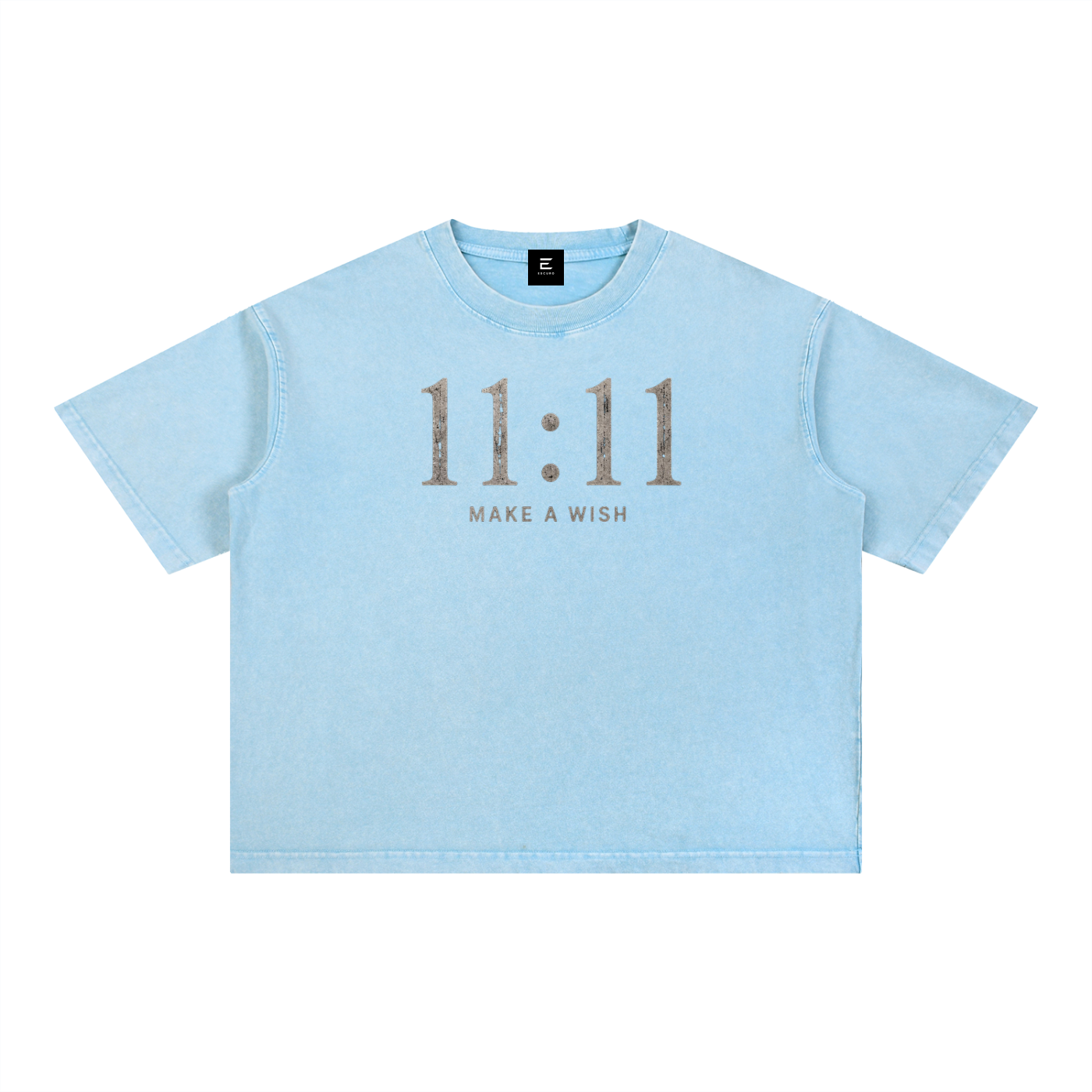 Mineral Wash Boxy Cotton T-Shirt