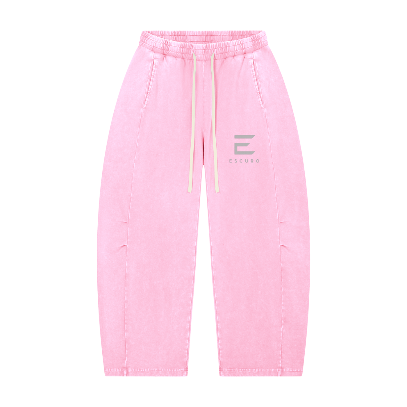 ESCURO Mineral Wash Barrel Pants