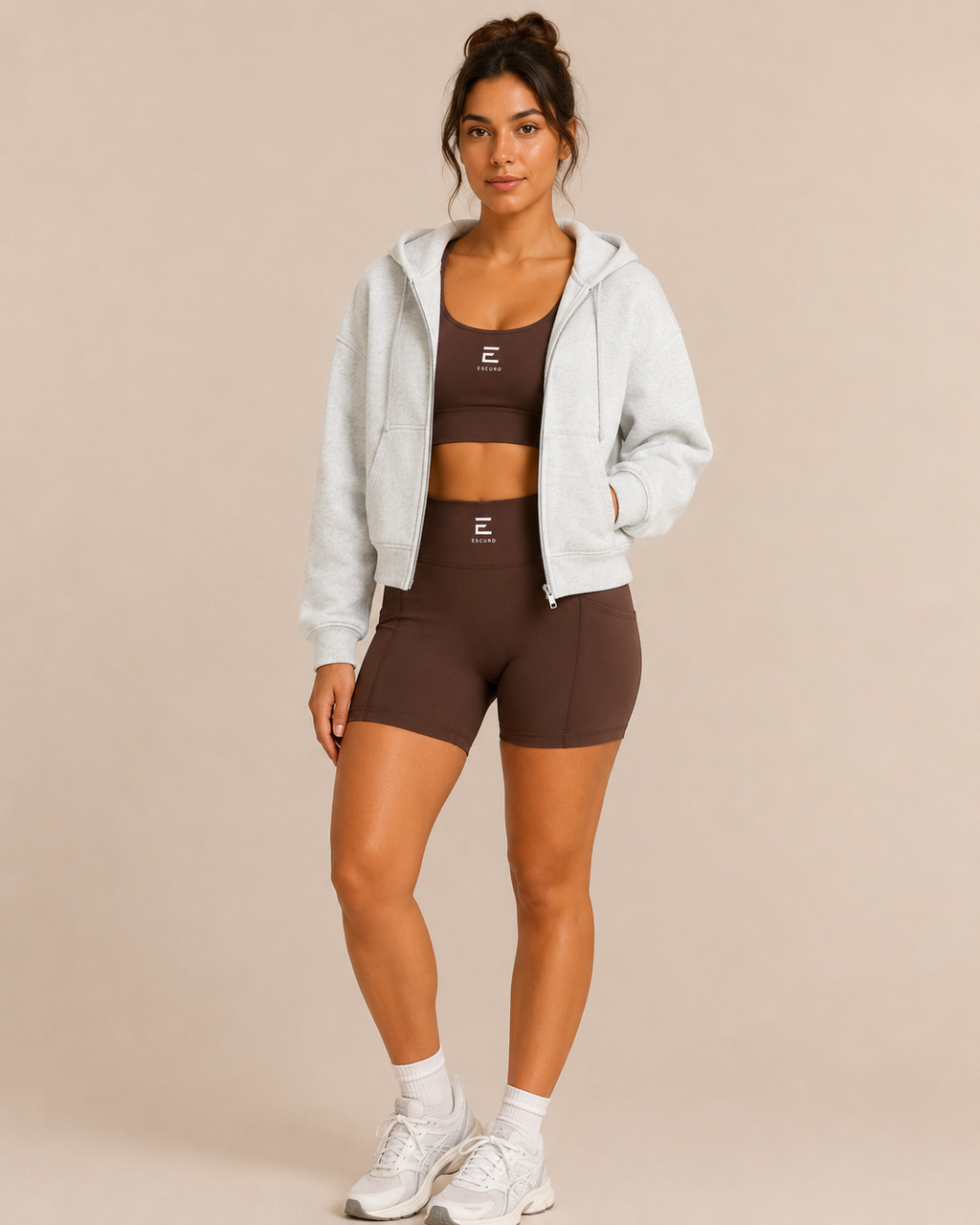 Strappy Criss-Cross Sports Bra