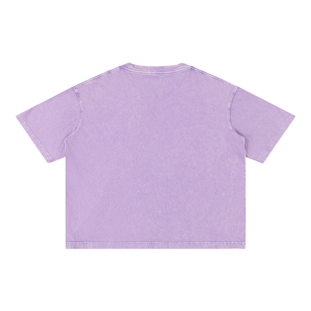 Escuro Mineral Wash Boxy Cotton T-Shirt